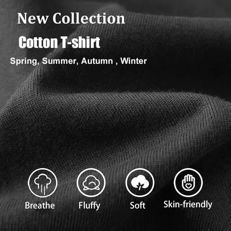 Black 450g Heavyweight Cotton  - đánh giá và giá Undershirt Crew Neck