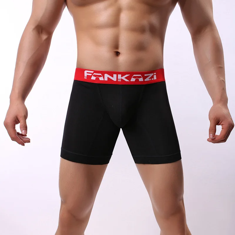 Men's Bulge Boxy Underwear Cot - đánh giá và giá Long Leg Trunk Men