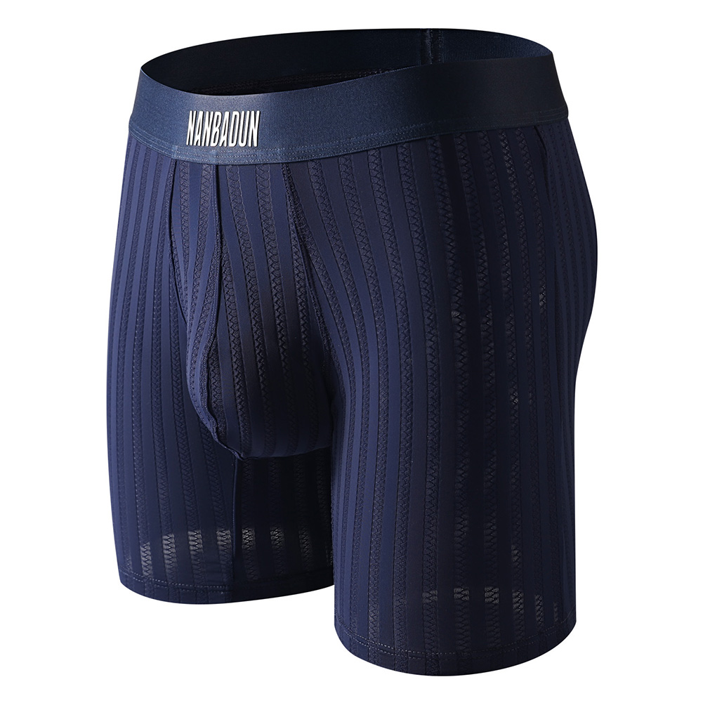 Men Ice Silk Long Leg Shorts B - đánh giá và giá Long Leg Trunk Men